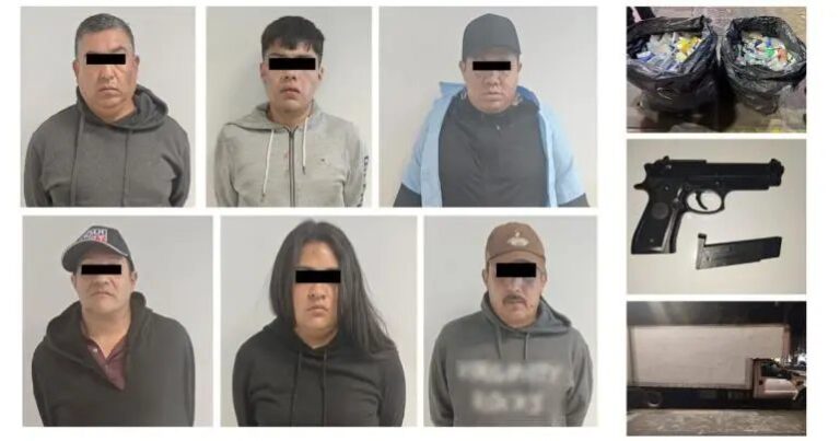 Detienen a seis tras persecución en Coyoacán por robo a farmacia