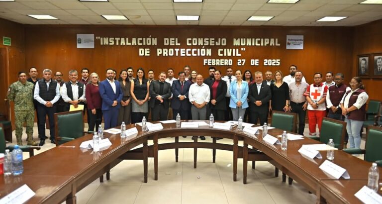 Tlalnepantla refuerza estrategias de prevención con la instalación del Comité Municipal de Protección Civil 2025-2027