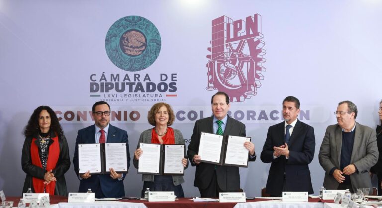 Firman convenio de colaboración para impulsar la ciencia y la tecnología en México