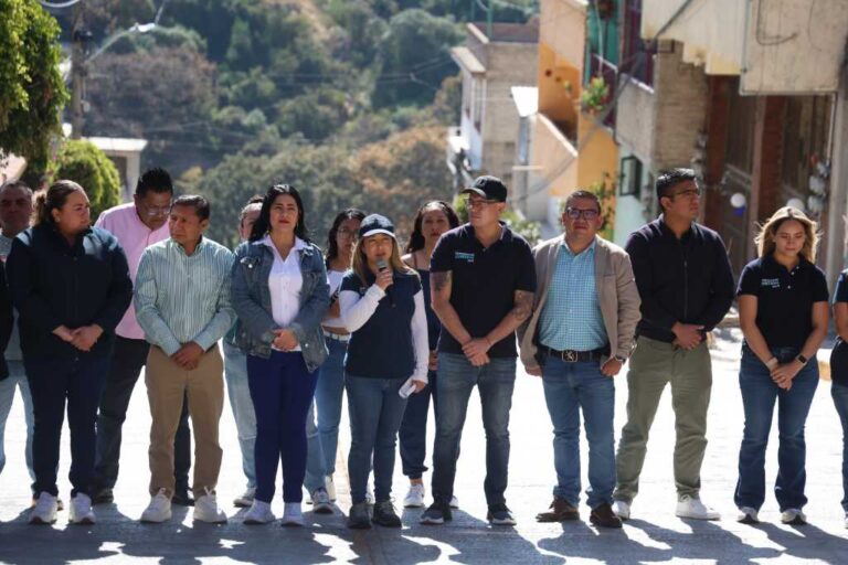 Huixquilucan mejora la movilidad y seguridad en la Zona Popular Baja