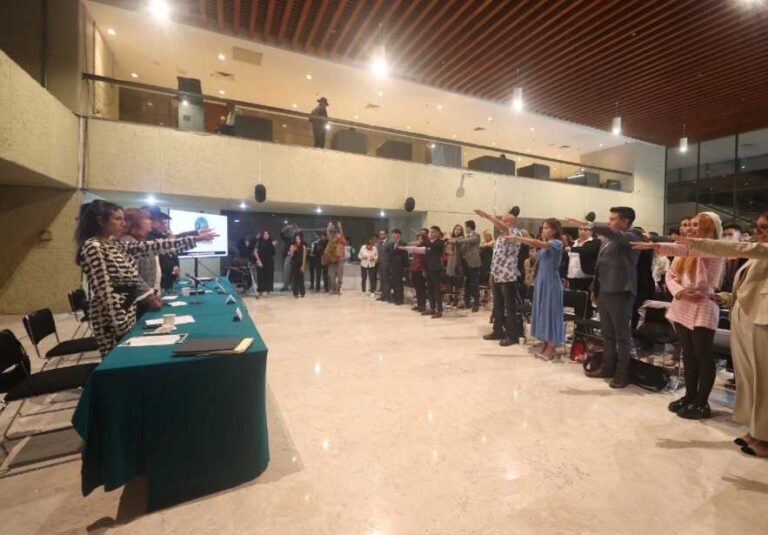 Se realiza en San Lázaro toma de protesta de la organización política SENIT