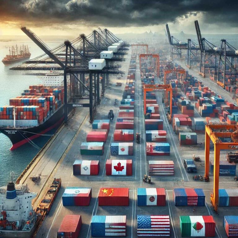 El Impacto de los Aranceles de USA  a Canadá, México y China en la Cadena de Suministro Global