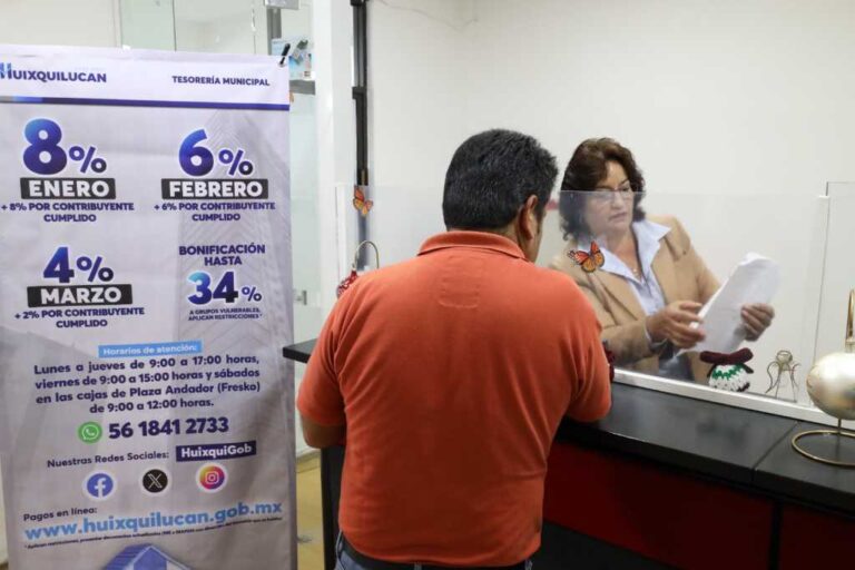 En Huixquilucan mantenemos finanzas sanas gracias a los contribuyentes: Romina Contreras