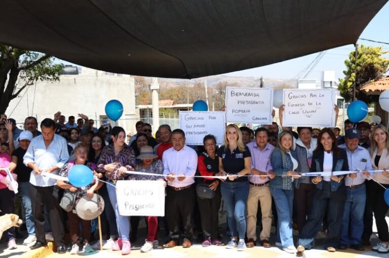 Huixquilucan moderniza vialidades: entregan repavimentación en Santiago Yancuitlalpan