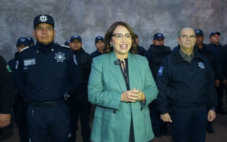 “La seguridad es prioridad porque aquí viven nuestras familias”: Azucena Cisneros Coss