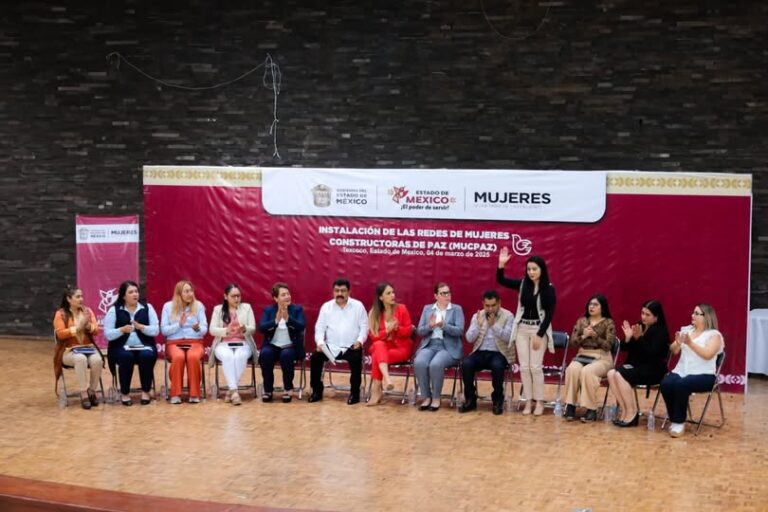 Texcoco instala Redes de Mujeres Constructoras de Paz: impulsan equidad y seguridad en el Edomex
