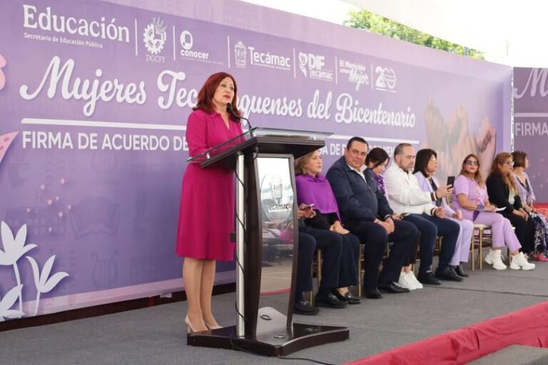 Gobierno de Tecámac firma convenio para fortalecer la capacitación de mujeres en el municipio