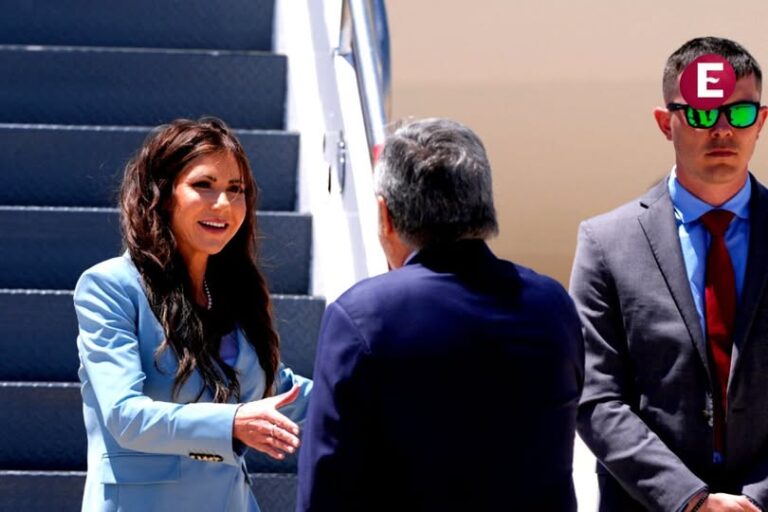 Sheinbaum se reúne con Kristi Noem, secretaria de Seguridad Nacional de EU