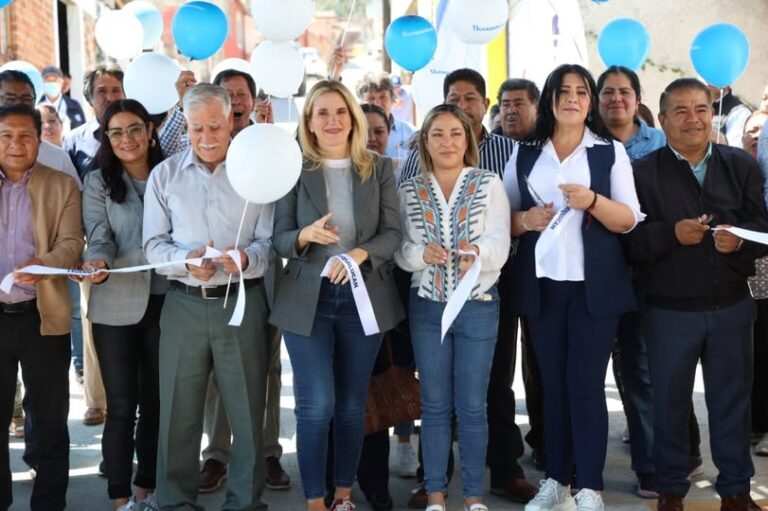 Huixquilucan se moderniza: entregan obras viales con inversión de 6.8 MDP