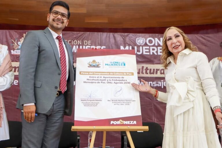 Nezahualcóyotl refuerza su compromiso con la cultura de paz y el empoderamiento femenino