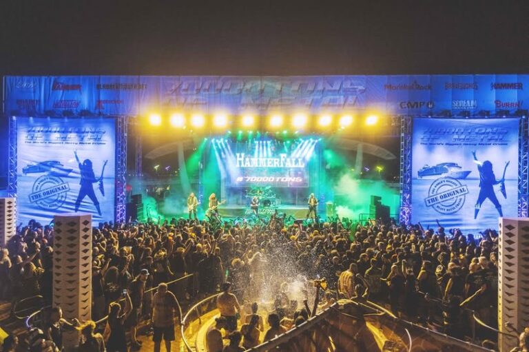 70,000 Tons Of Metal, el crucero mas grande del mundo dedicado al heavy metal anuncia fechas, destino y barco para 2026