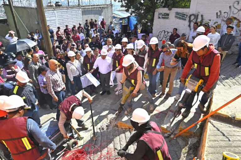 San Juan Ixhuatepec inicia transformación urbana con obras de movilidad y espacios públicos