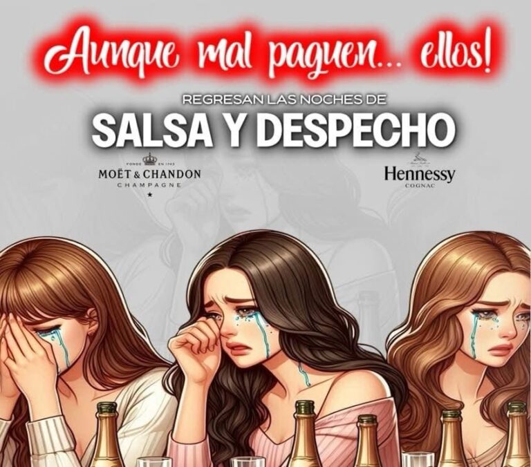 “Aunque mal paguen ellos”: La fiesta temática de despecho llega al Mambo Café Insurgentes