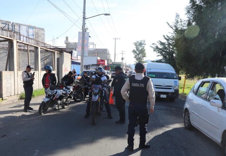 Guardia Civil de Tecámac recupera 14 motocicletas robadas en operativos de vigilancia
