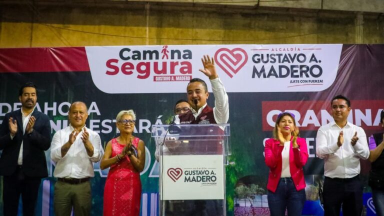 Janecarlo Lozano entrega el cuarto “Sendero de Paz” en Gustavo A. Madero
