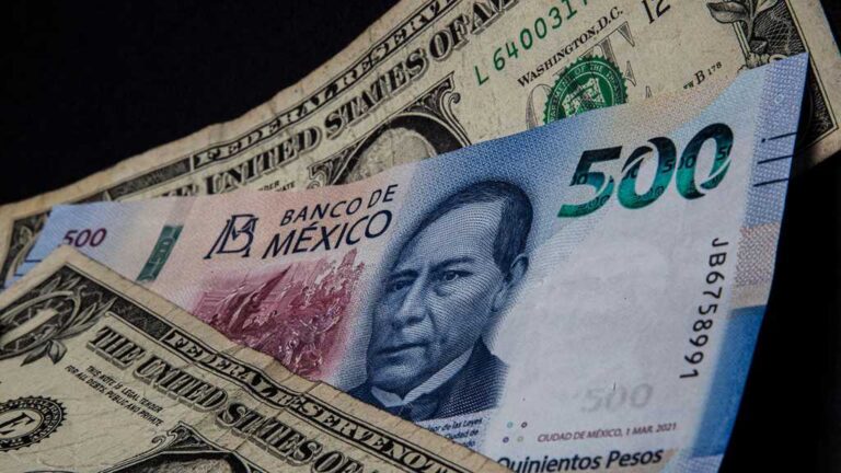 El Dólar se vende en 20.07 pesos a la venta en bancos capitalinos