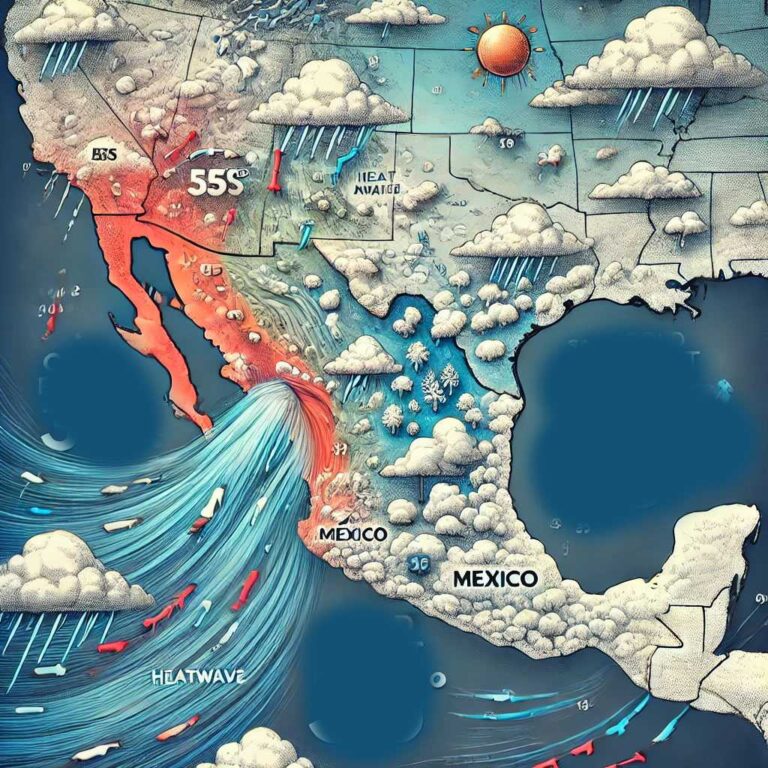 Frente frío 35 y masa de aire disminuirán la onda de calor en estas zonas