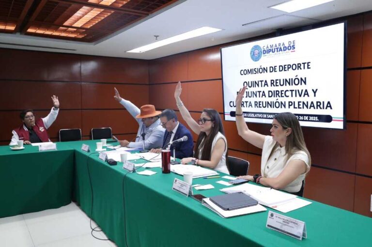 Avalan en la Comisión de Deporte exhorto a la Conade a promover el deporte sin distinción ni discriminación