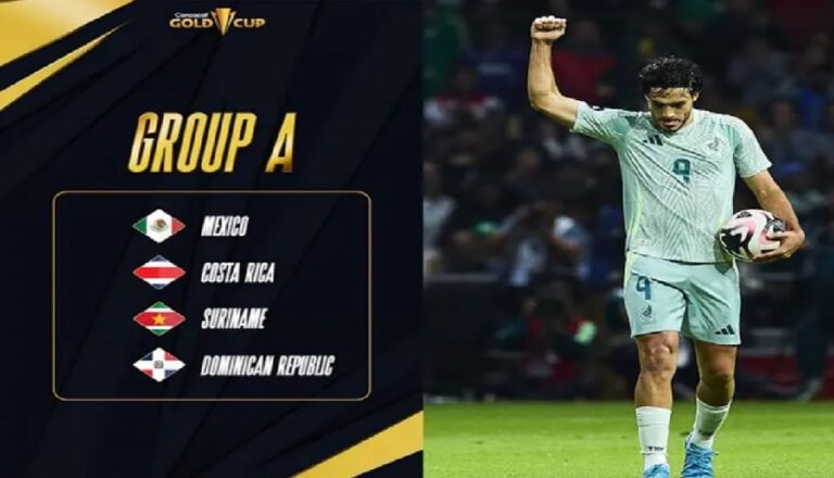 Así quedan los Grupos para la Copa Oro 2025