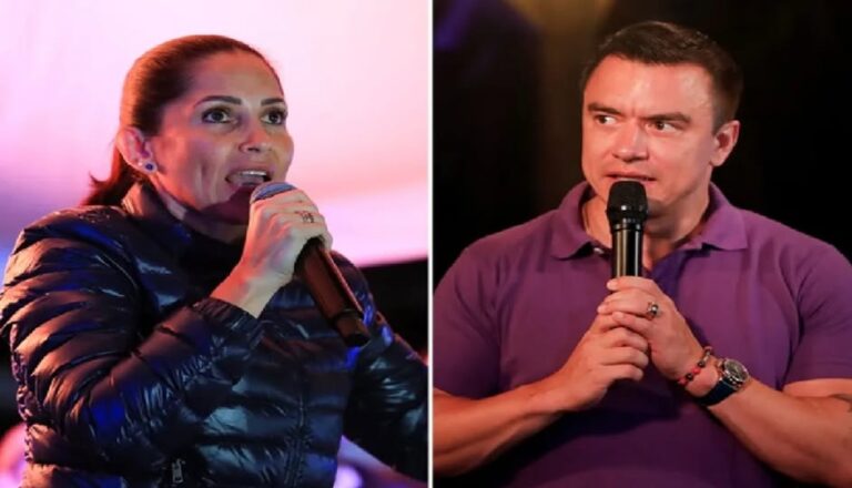 Elecciones en Ecuador: Noboa afirma que su «victoria ha sido histórica» y González denuncia «el fraude más grotesco»