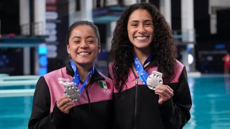 Gabriela Agúndez y Alejandra Estudillo ganan plata en el Mundial de Clavados
