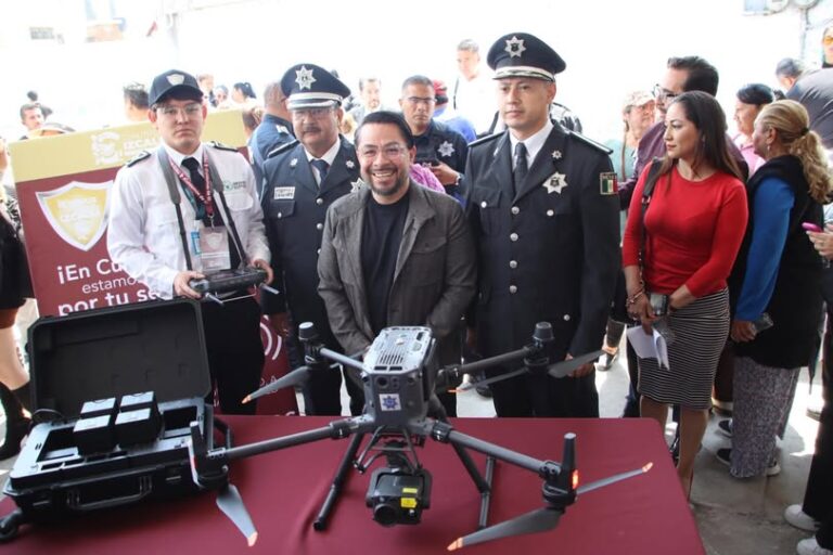 Presentan programa integral de seguridad con cámaras, drones y participación ciudadana en Cuautitlán Izcalli