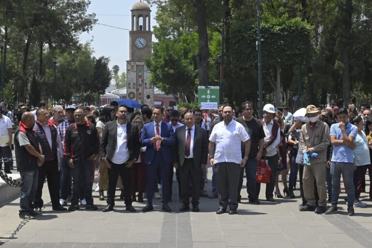 Simulacro sísmico moviliza a más de 2 mil trabajadores en Tlalnepantla