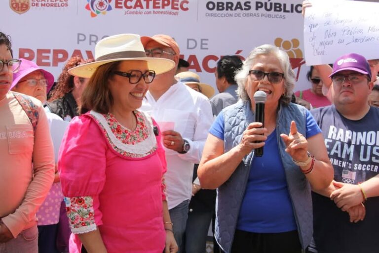 ¡Compromiso firme! Arranca con fuerza la rehabilitación de vialidades en Ecatepec: Azucena Cisneros