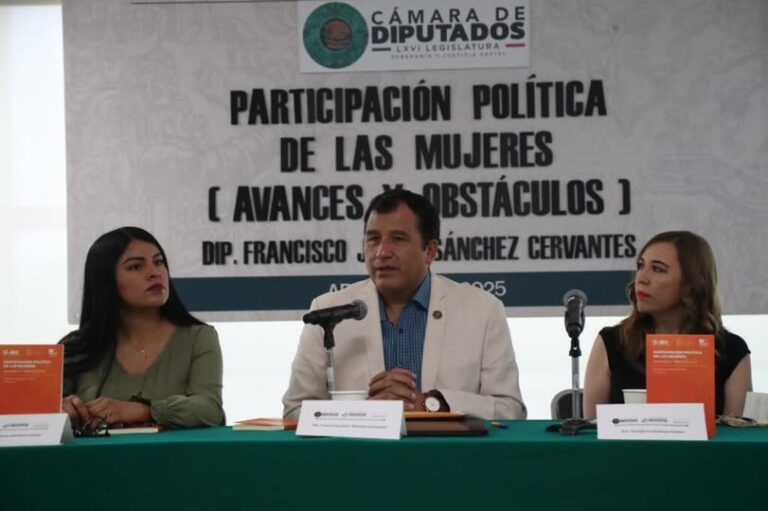 Presentan en la Cámara de Diputados el libro “Participación política de las mujeres: avances y obstáculos”