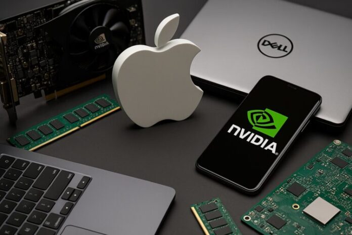 Trump no cedió, planea arancel independiente para Apple, Dell y Nvidia