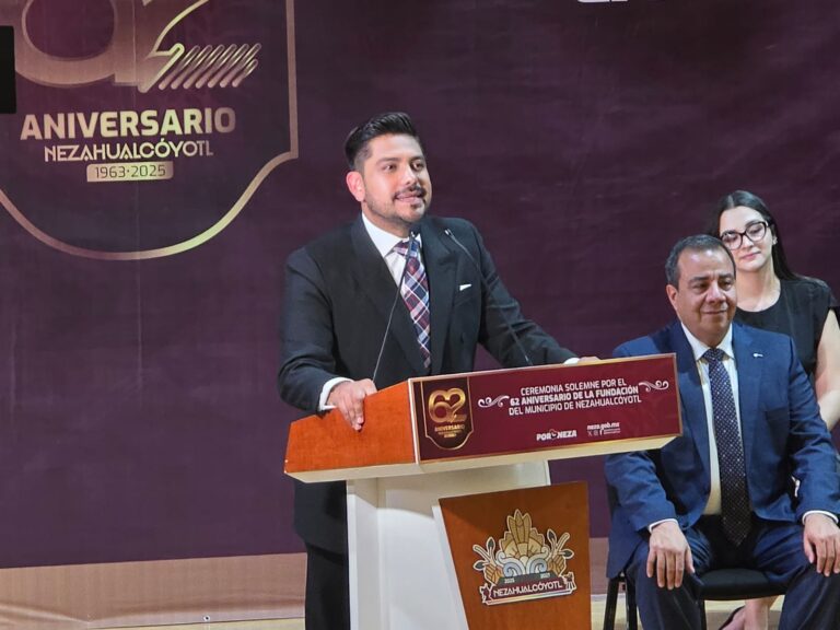 Nezahualcóyotl celebra 62 años de historia, lucha y transformación: Adolfo Cerqueda