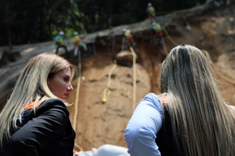Inversión de 59.7 mdp para estabilización de taludes en Huixquilucan: Romina Contreras
