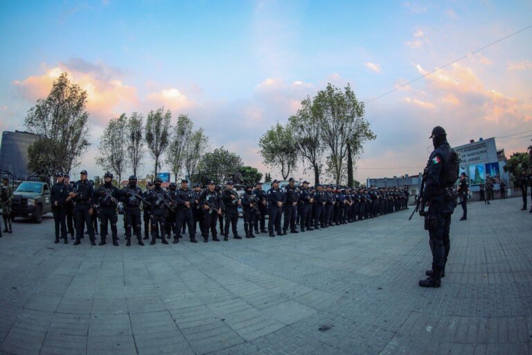 Refuerza Naucalpan seguridad por Semana Santa 2025 con megaoperativo