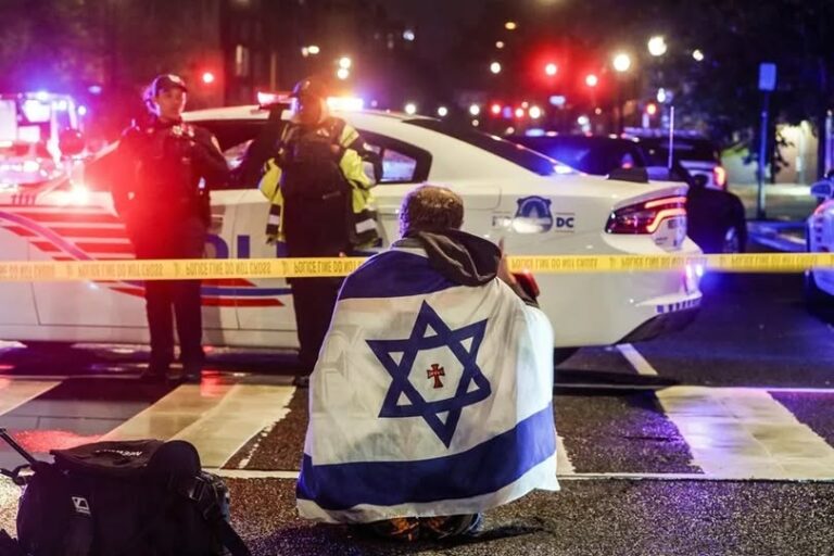 Dos empleados de la Embajada de Israel en EE.UU., asesinados a tiros en Washington