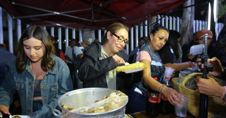 Inauguran Sendero Seguro el andador Diego A. Huanitzin con arte, cultura y seguridad