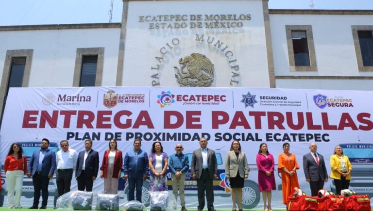 Estamos rompiendo inercias para devolverle la seguridad a Ecatepec: Azucena Cisneros