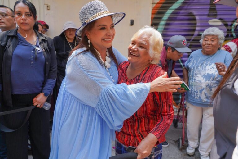 Vamos a transformar este corredor en un espacio de luz y alegría: Clara Brugada