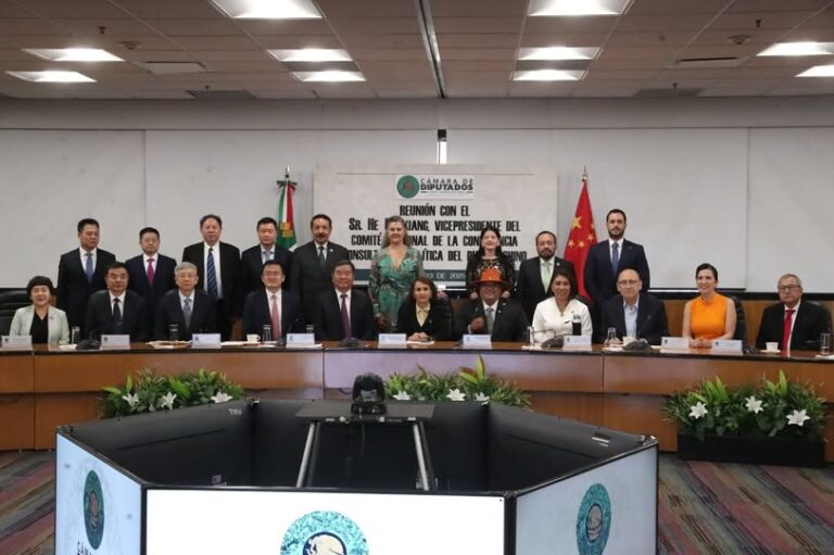 Cámara de Diputados recibió una delegación del Comité Nacional de la Conferencia Consultativa Política del Pueblo Chino