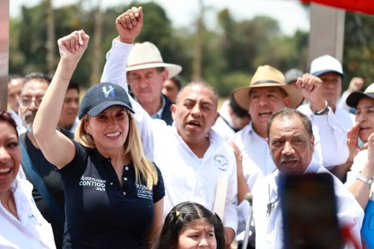 “Seguiremos trabajando 24/7 por Huixquilucan”: Romina Contreras