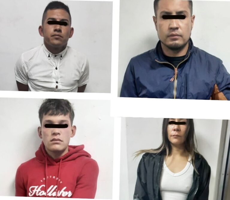 Capturan en Nezahualcóyotl a cuatro presuntos responsables de robo con violencia contra chofer de Didi