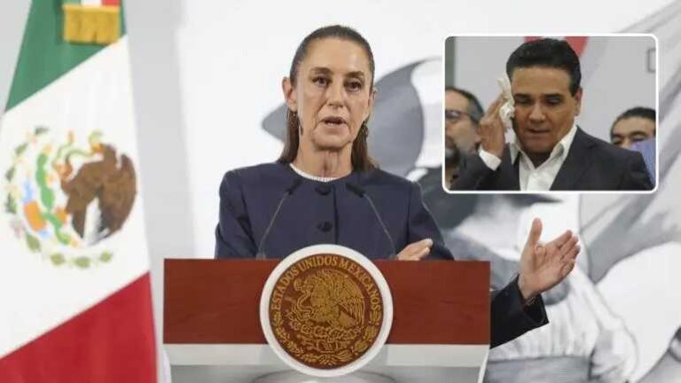 Corresponde a FGR informar sobre orden de captura contra Aureoles: Sheinbaum