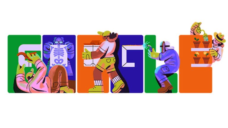 Día del Trabajo: Google conmemora el 1 de mayo con su tradicional doodle