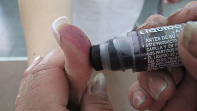 Tinta indeleble para Elección del Poder Judicial: ¿Qué es y cómo funciona?