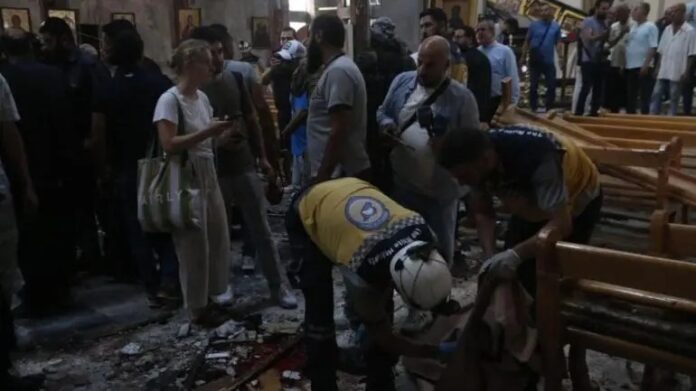 Siria condena ataque a iglesia en Damasco; afirma que atenta contra ‘identidad siria’