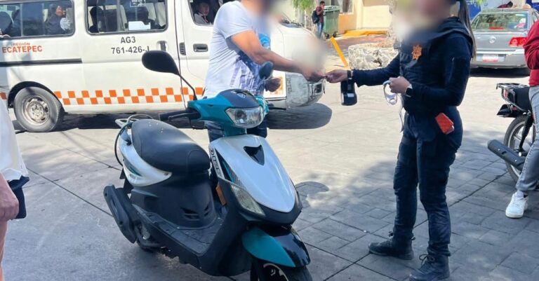 Guardia Civil de Tecámac recupera 33 motocicletas robadas en lo que va del año