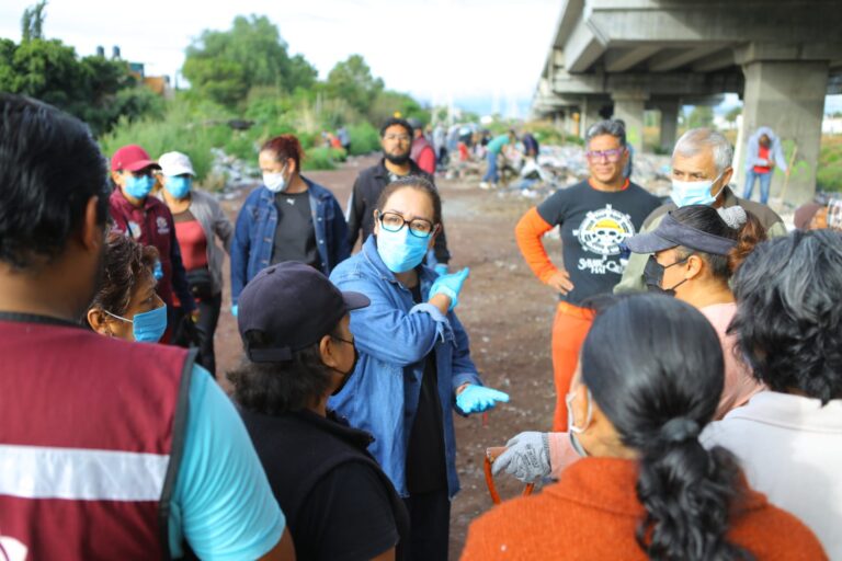 No pueden seguir en los márgenes del Gran Canal estas personas, se trata de transformar Ecatepec: Azucena Cisneros