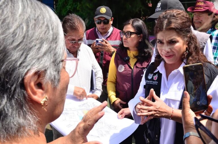 Aquí está su gobierno, y estamos todos para apoyarnos. No están solos: Clara Brugada Molina