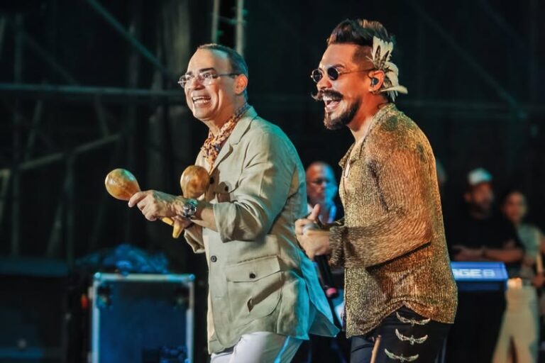 Jimmy Rodríguez y Gilberto Santa Rosa: Un dueto histórico que hizo vibrar al Salsa Fest Veracruz 2025