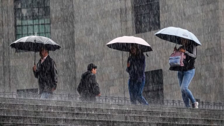 Se esperan lluvias fuertes con granizo y ambiente fresco a templado
