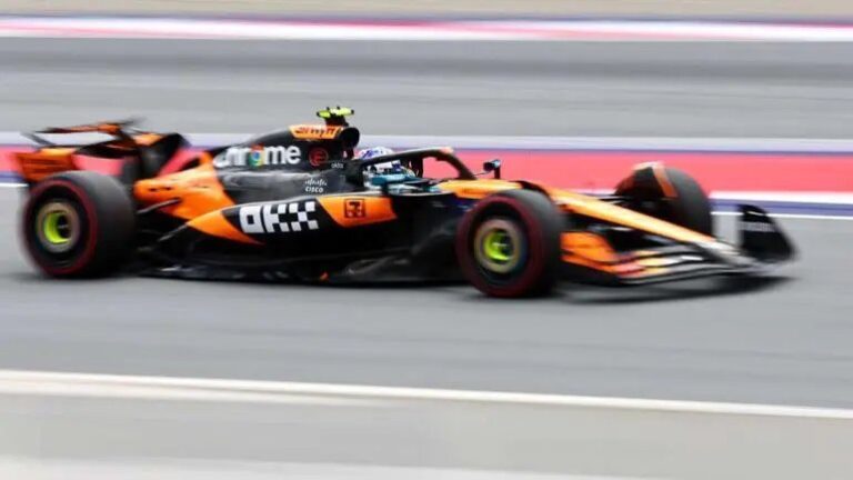 Norris es el más rápido en el segundo entrenamiento libre del GP de Austria